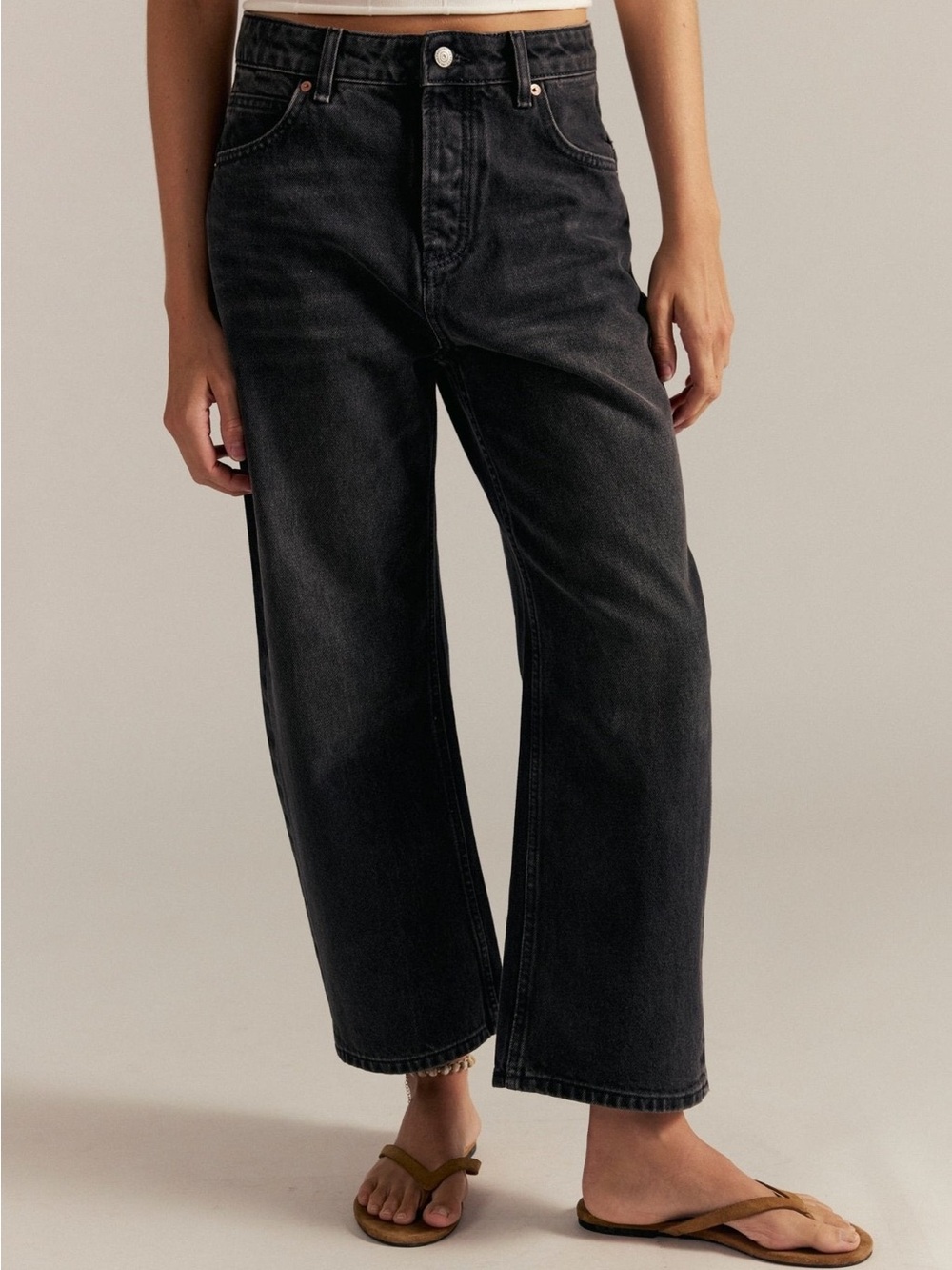 We The Free Deep Trance Dropped Waist Boyfriend Jeans - Hypnosis